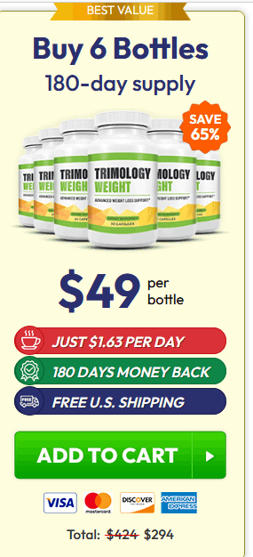 Trimology 6 Bottles Buy Now